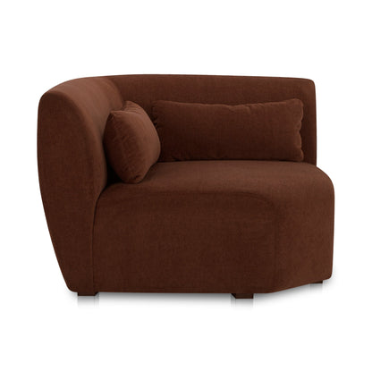 Amelia Polyester Upholstered Corner Chair