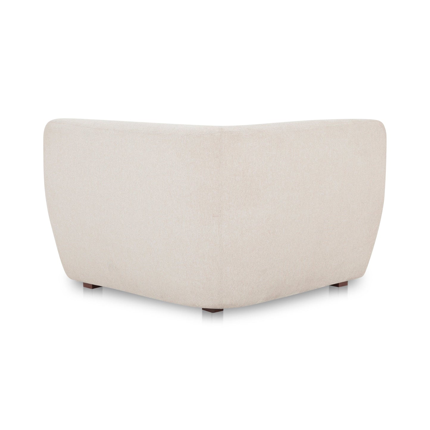 Amelia Polyester Upholstered Corner Chair