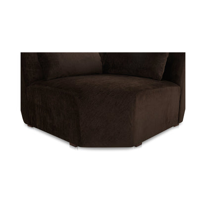 Amelia Polyester Upholstered Corner Chair