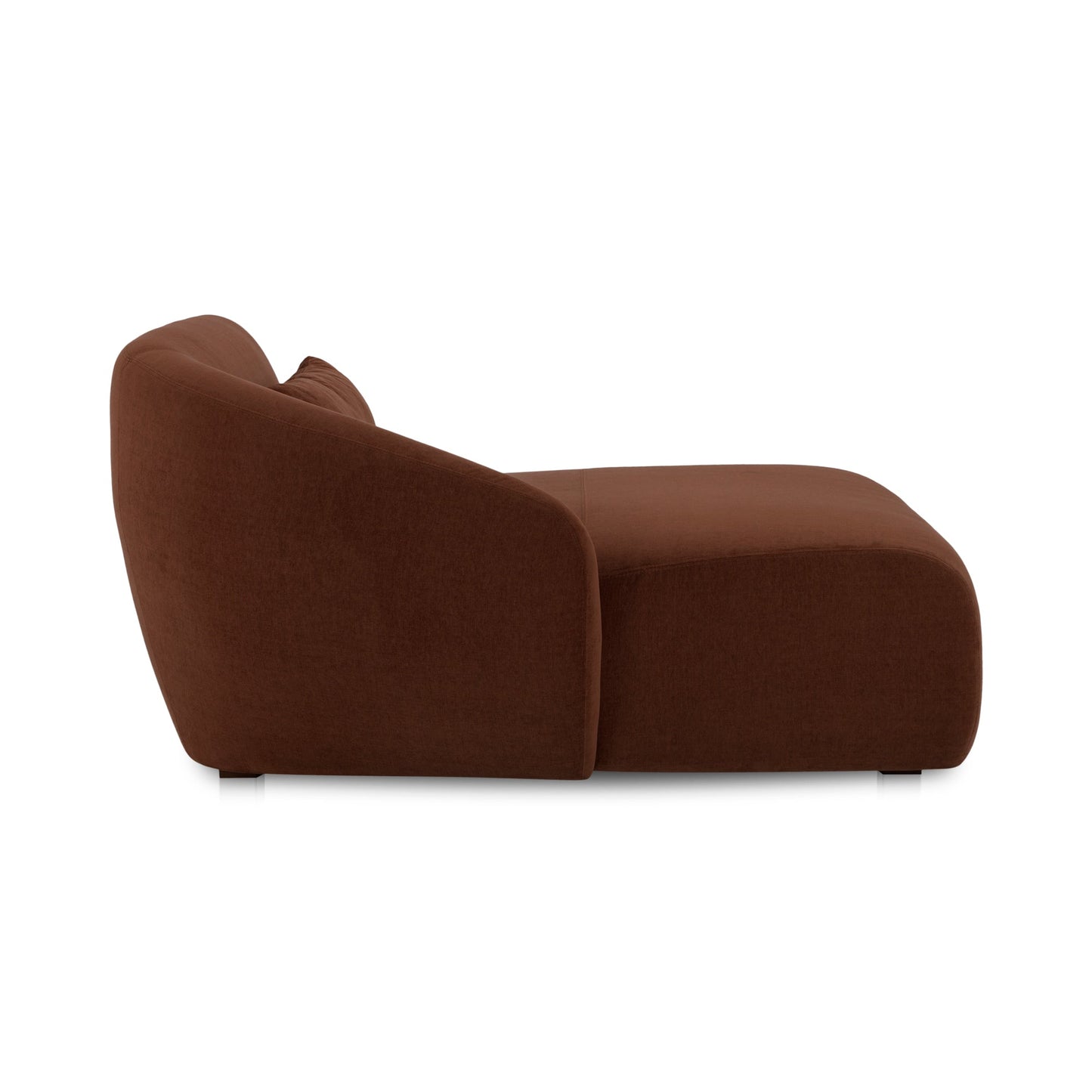 Amelia Polyester Upholstered Left Arm Facing Chaise