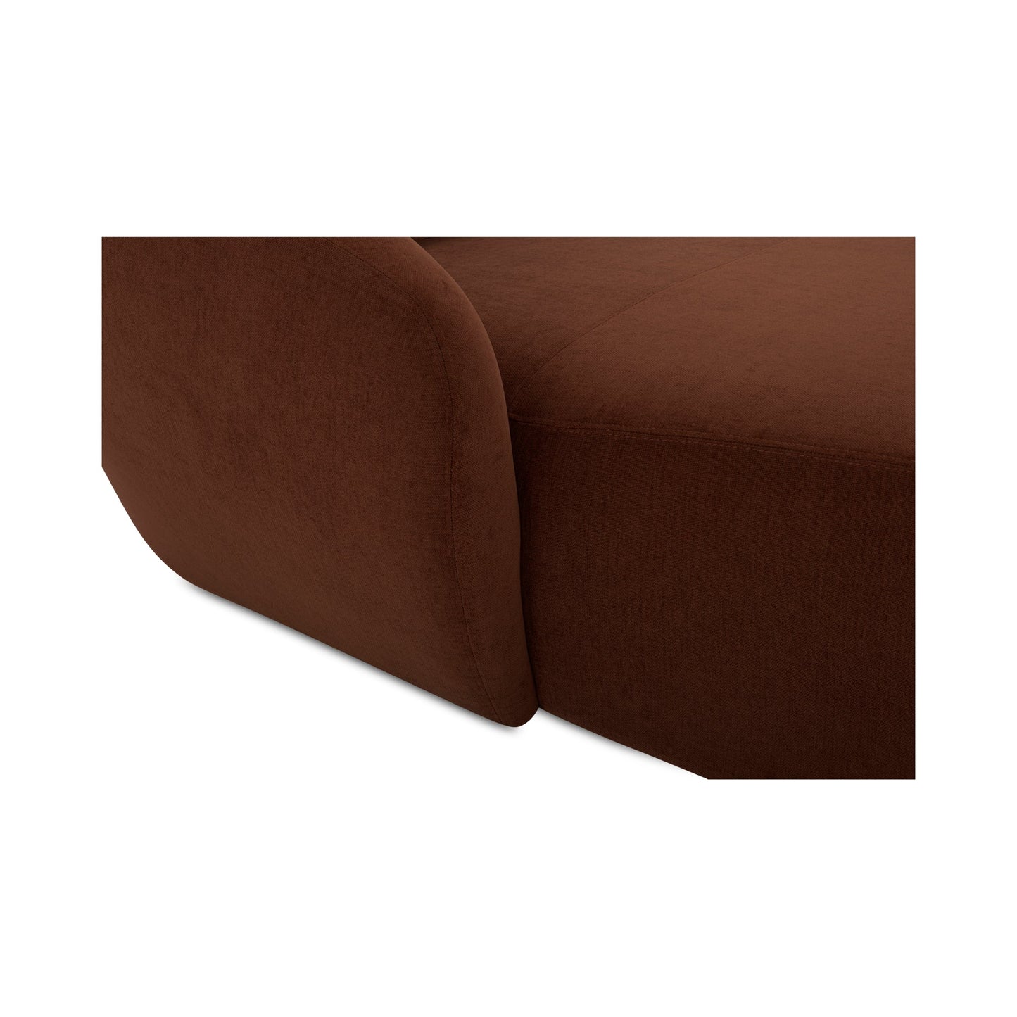 Amelia Polyester Upholstered Left Arm Facing Chaise