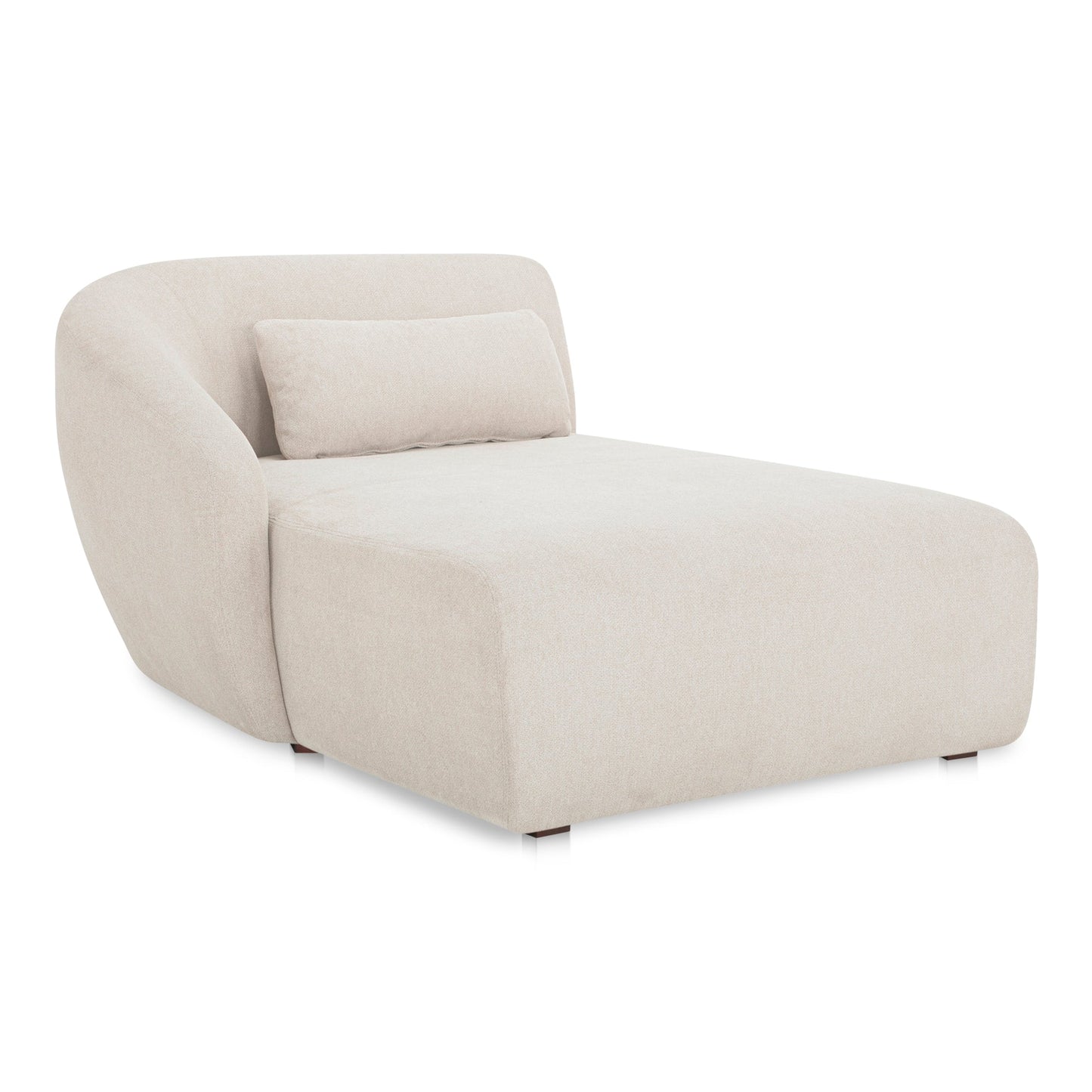 Amelia Polyester Upholstered Left Arm Facing Chaise