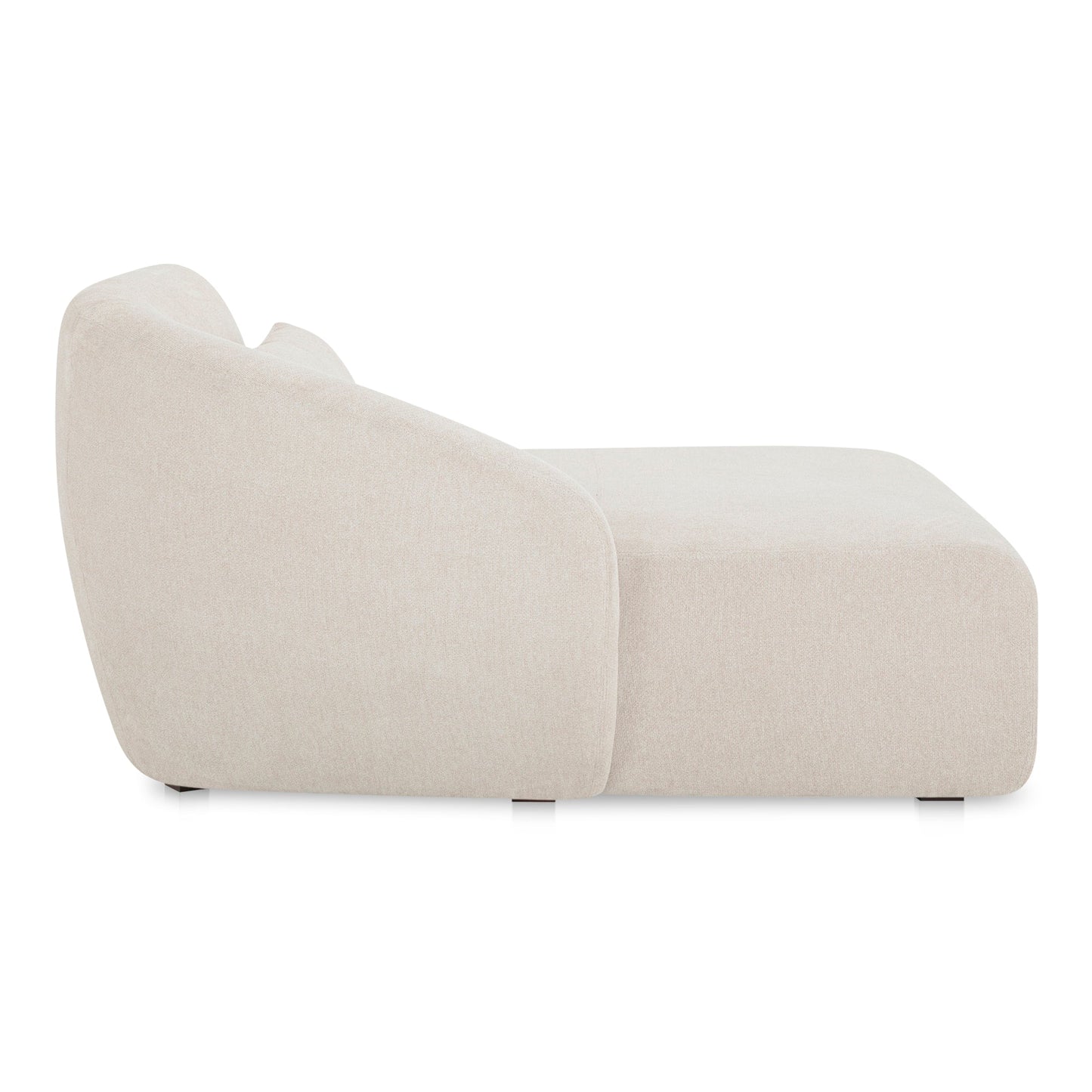 Amelia Polyester Upholstered Left Arm Facing Chaise