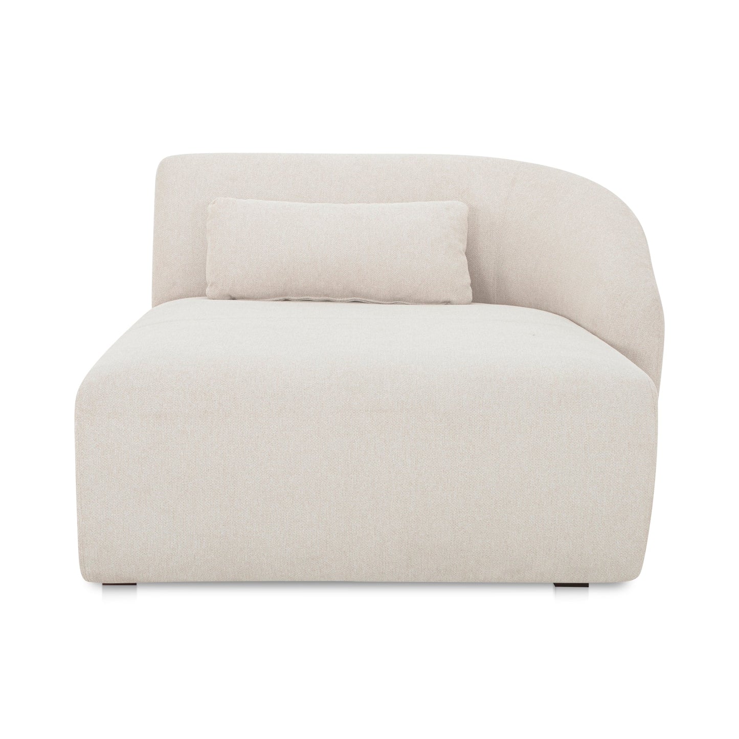 Amelia Polyester Upholstered Right Arm Facing Chaise