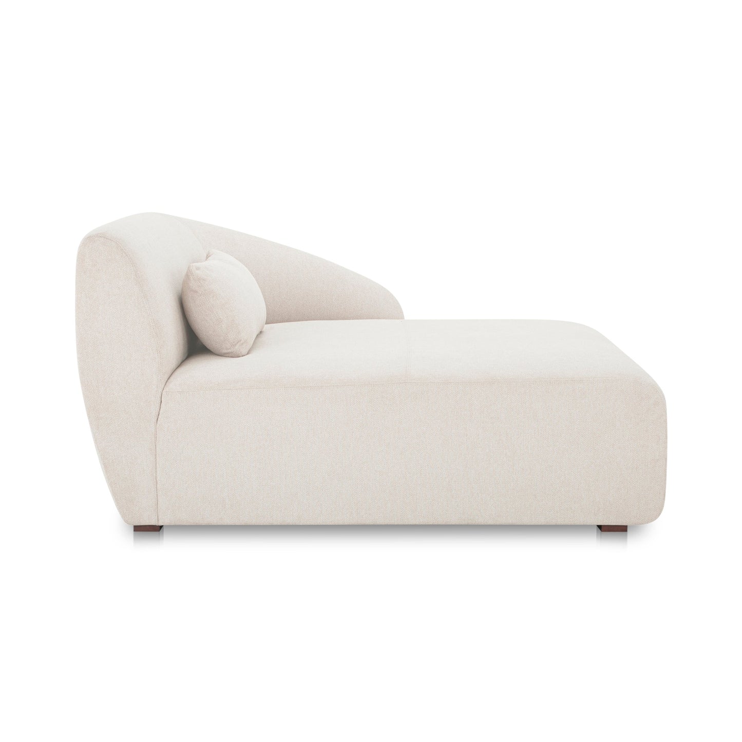 Amelia Polyester Upholstered Right Arm Facing Chaise