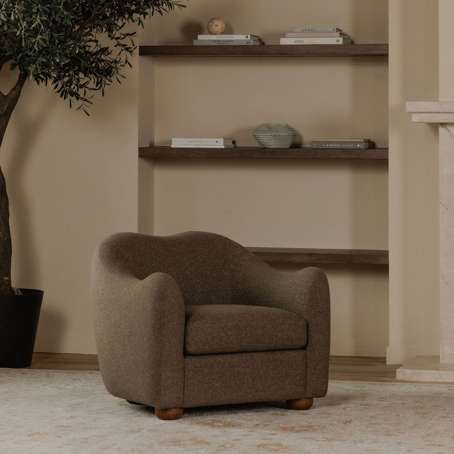 Bria Removable Cushion Accent Chair