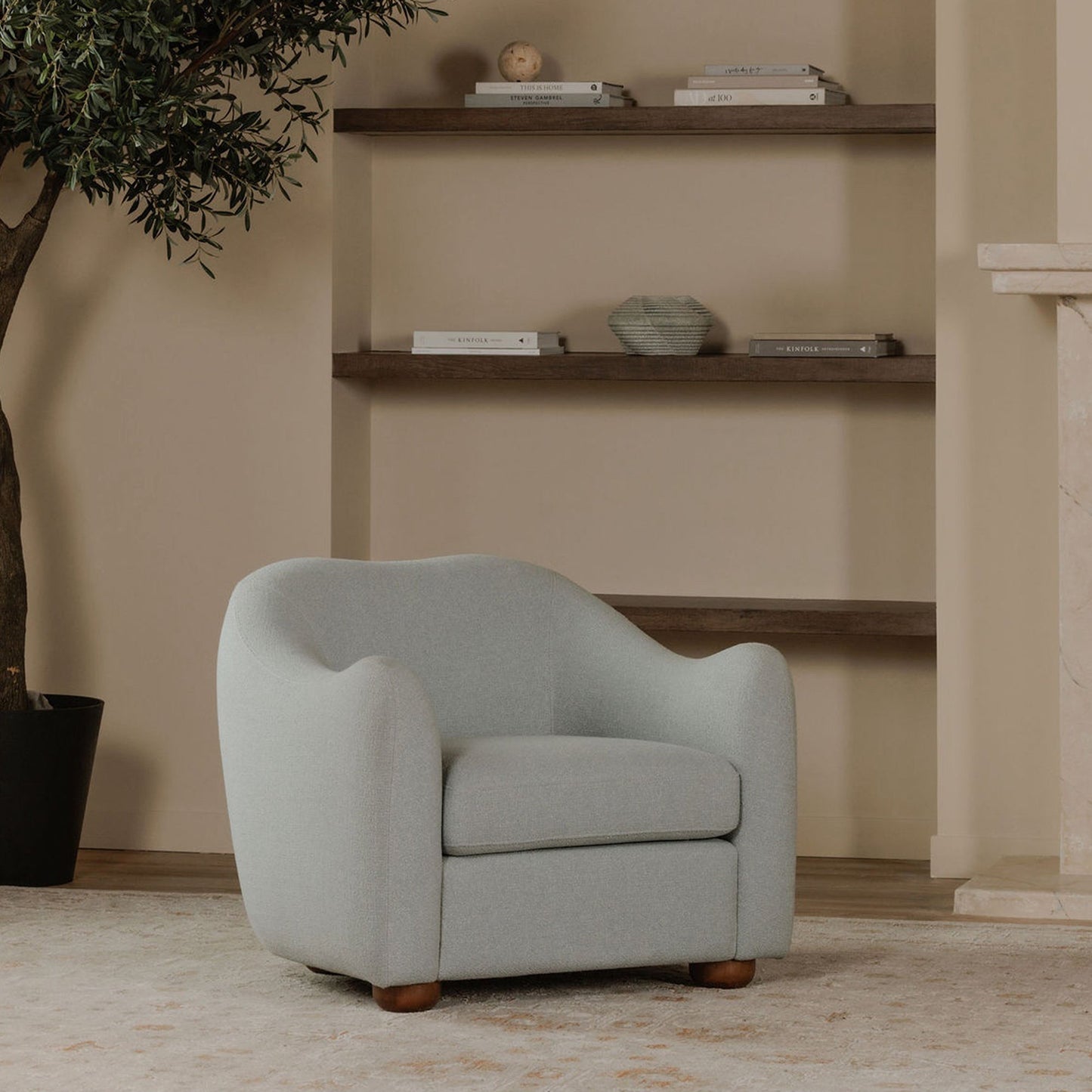 Bria Removable Cushion Accent Chair