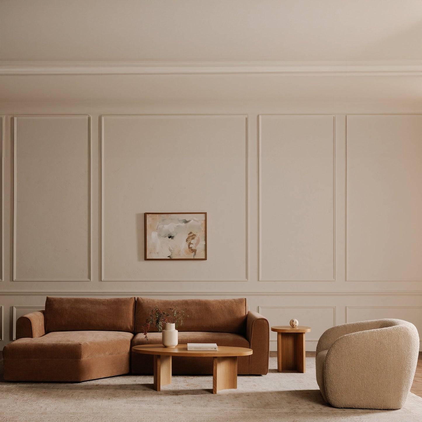 Faye Cureved Back Accent Chair