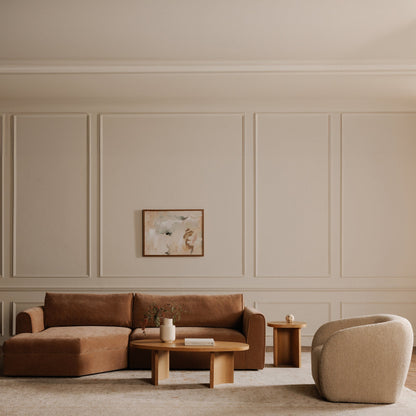 Faye Cureved Back Accent Chair