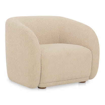 Faye Cureved Back Accent Chair