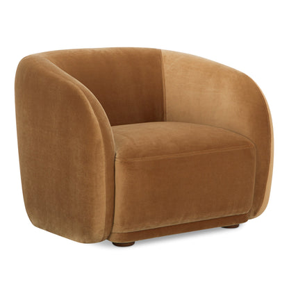 Faye Cureved Back Accent Chair