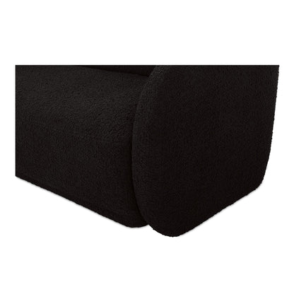 Faye Boucle Curved Design Sofa