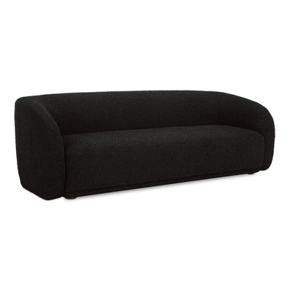 Faye Boucle Curved Design Sofa