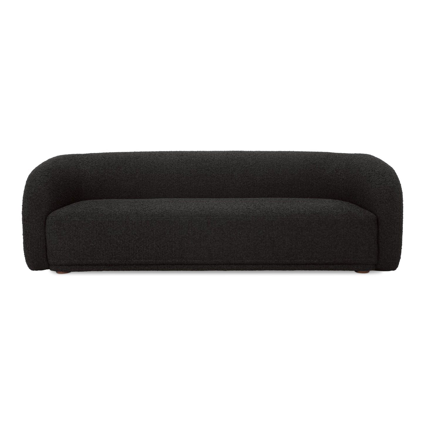 Faye Boucle Curved Design Sofa