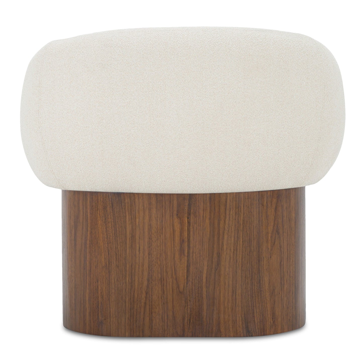 Otto Walnut Veneer Base Accent Chair