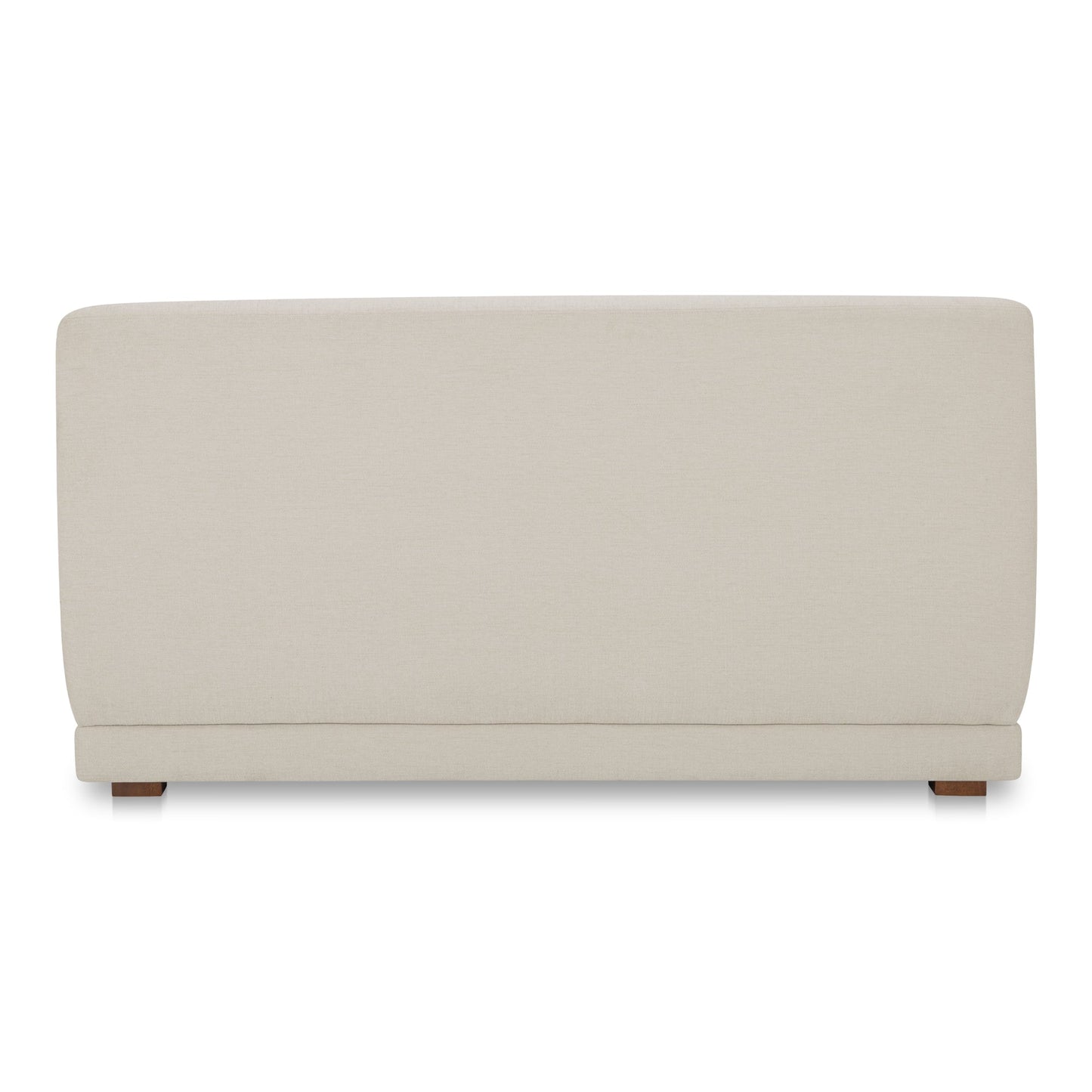 Moe's Home Fraser Modern Wedge Slipper Chair