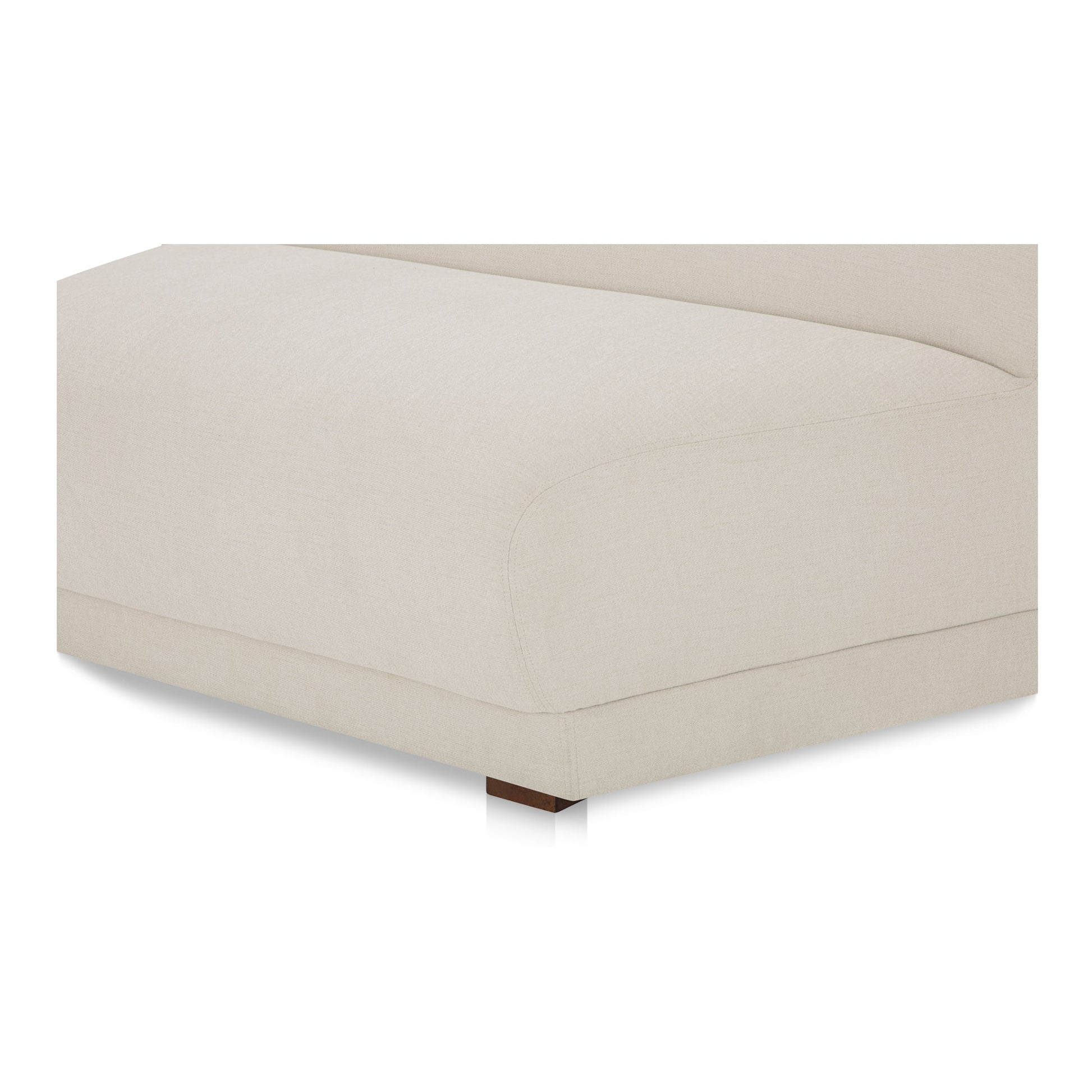 Moe's Home Fraser Modern Wedge Slipper Chair