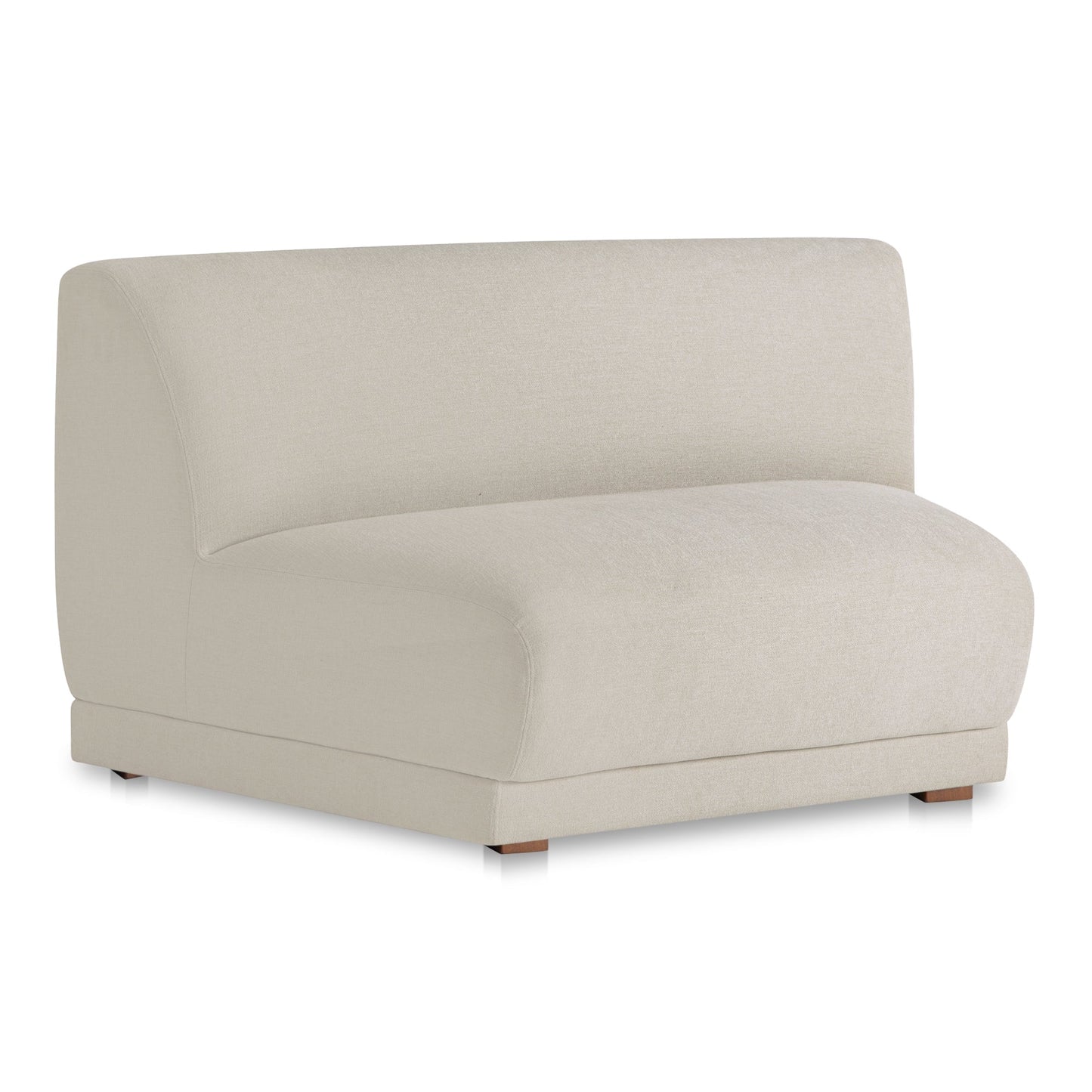 Moe's Home Fraser Modern Wedge Slipper Chair