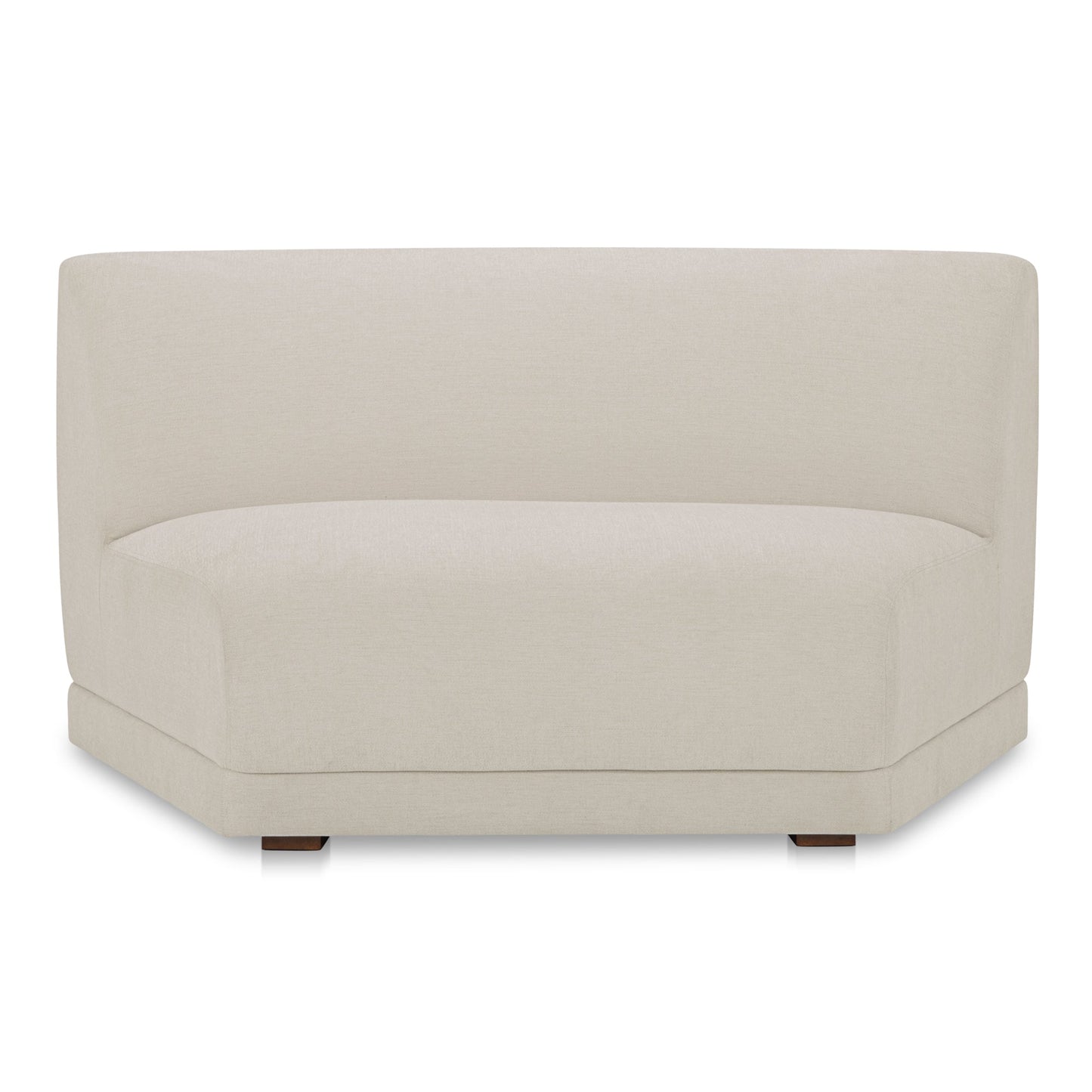 Moe's Home Fraser Modern Wedge Slipper Chair