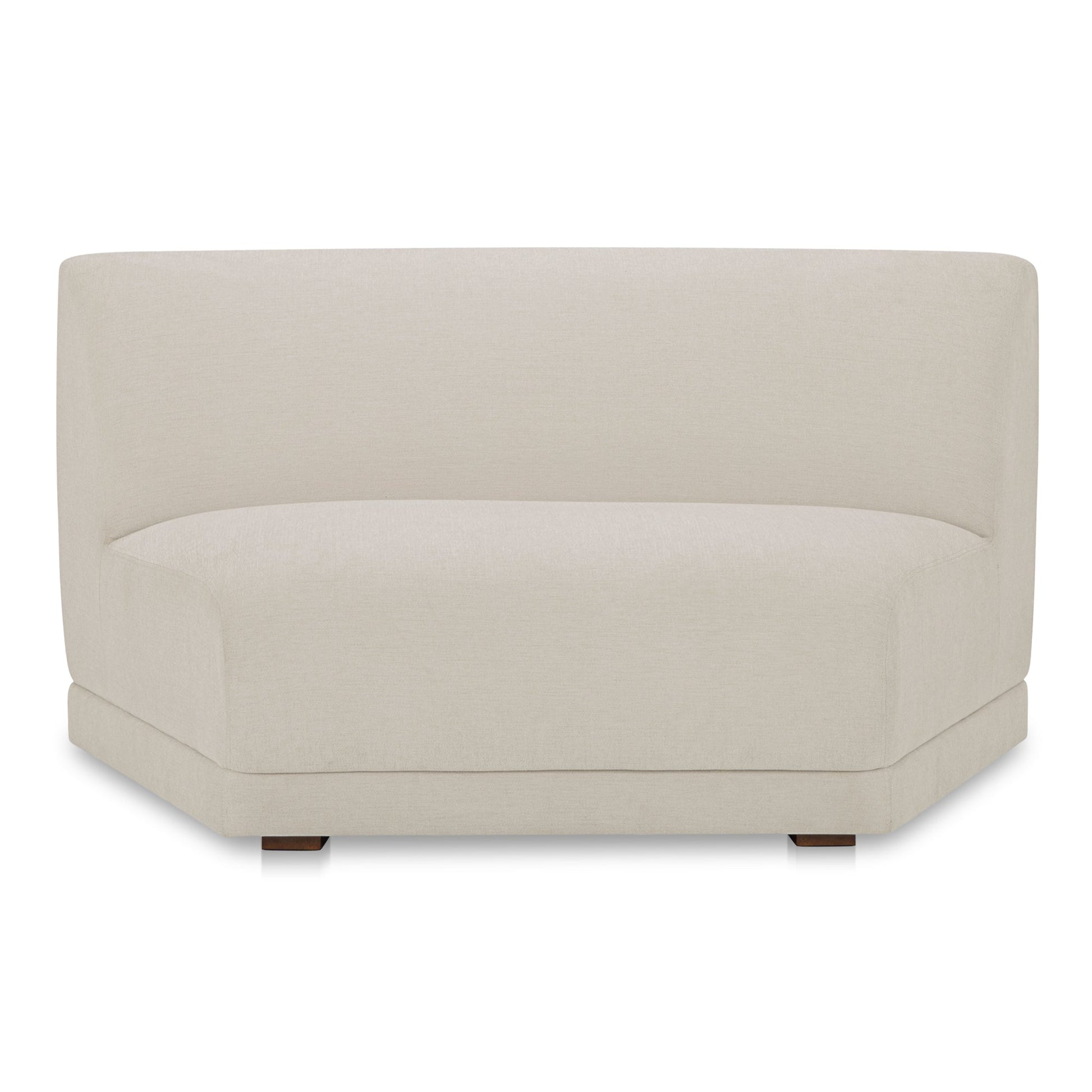 Moe's Home Fraser Modern Wedge Slipper Chair