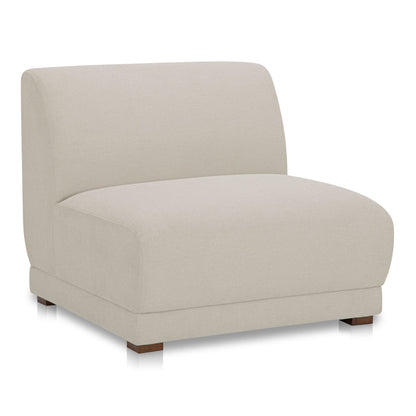 Moe's Home Fraser Performance Fabric Slipper Chair