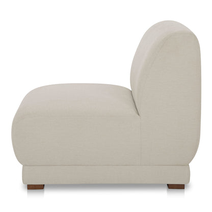 Moe's Home Fraser Performance Fabric Slipper Chair