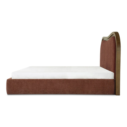 Camilla Chestnut Wave Design Bed