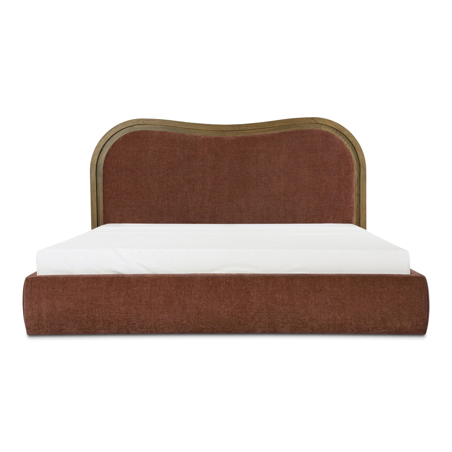 Camilla Chestnut Wave Design Bed