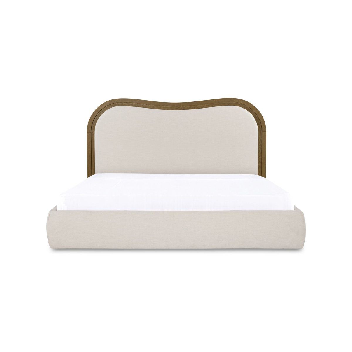 Camilla Fabric Wave Design Bed
