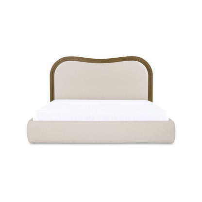 Camilla Fabric Wave Design Bed
