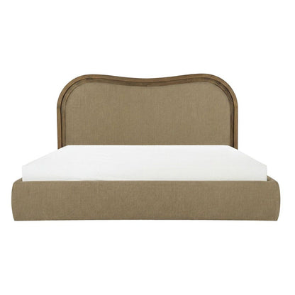 Camilla Fabric Wave Design Bed