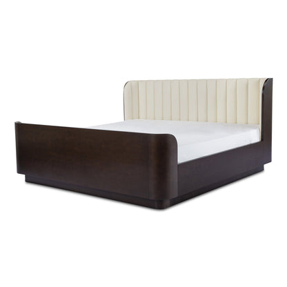 Scarlette Sleigh Design Queen Bed