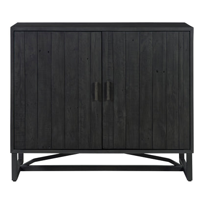 Sierra Wood and Steel 2 Door Cabinet