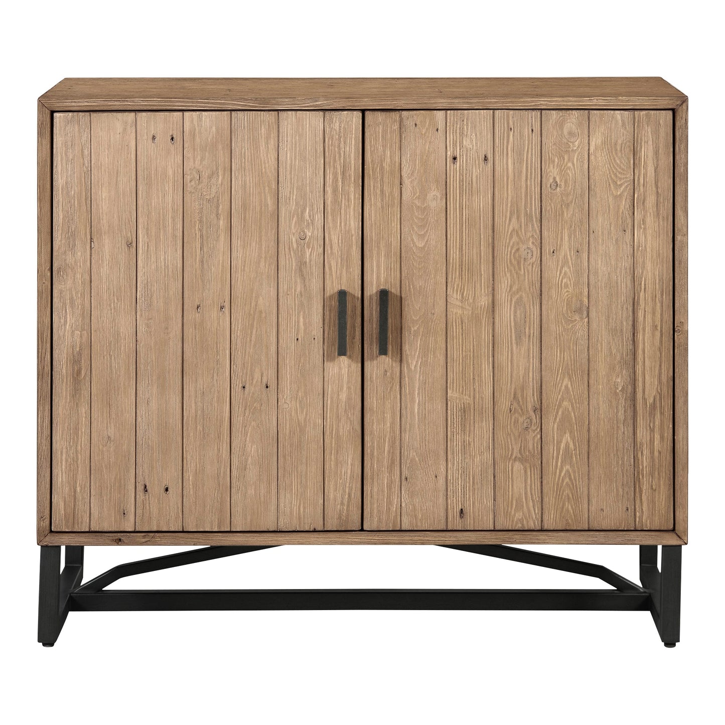 Sierra Wood and Steel 2 Door Cabinet