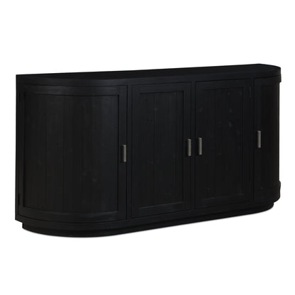 Nicola Wood Black Sideboard