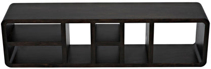 Faction Console, Ebony Walnut-Console Tables-Noir-Sideboards and Things