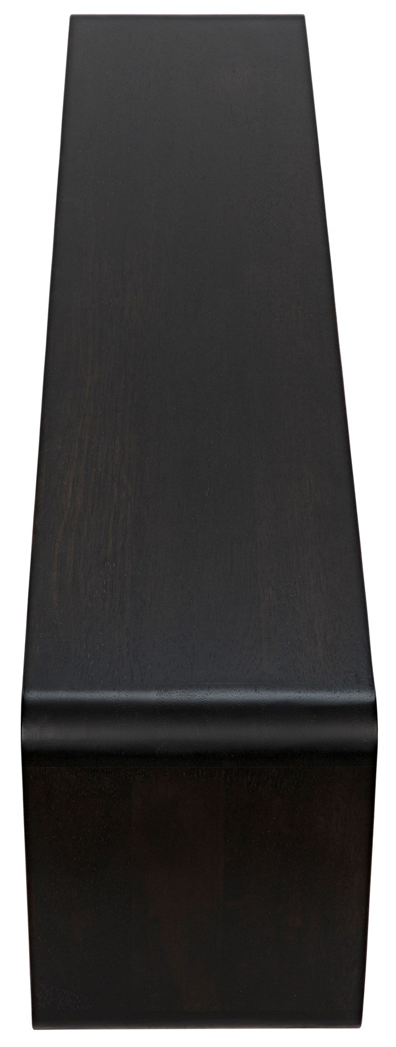 Faction Console, Ebony Walnut-Console Tables-Noir-Sideboards and Things