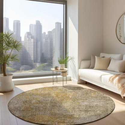 Addison Rugs Faded Rhythm Beige Washable Indoor-Outdoor Rug