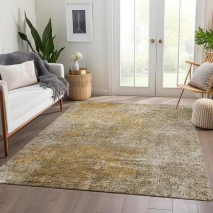 Addison Rugs Faded Rhythm Beige Washable Indoor-Outdoor Rug