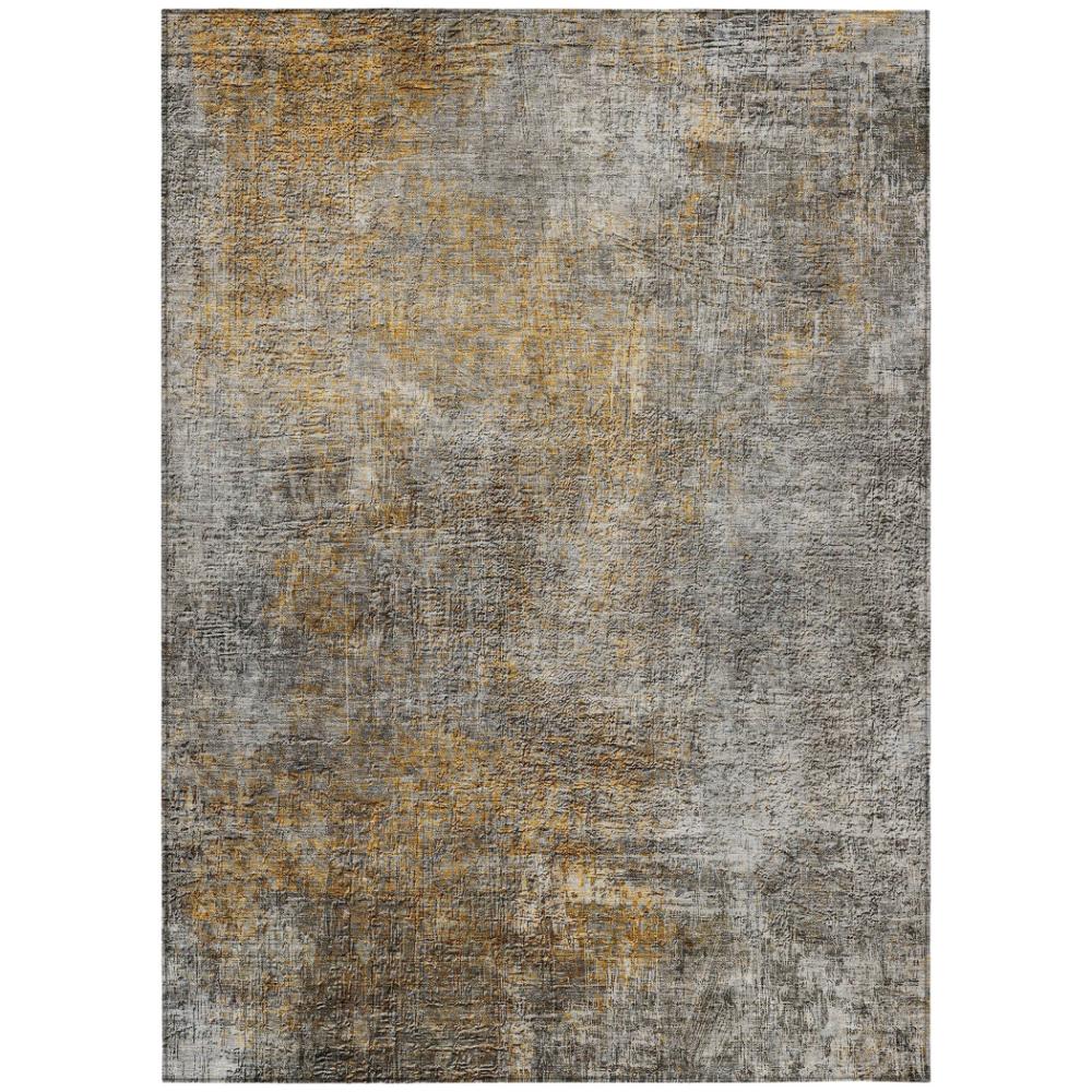Addison Rugs Faded Rhythm Grey Washable Indoor-Outdoor Rug