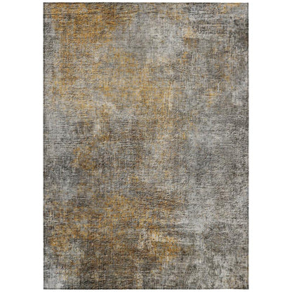 Addison Rugs Faded Rhythm Grey Washable Indoor-Outdoor Rug
