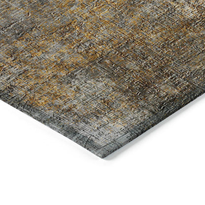 Addison Rugs Faded Rhythm Grey Washable Indoor-Outdoor Rug