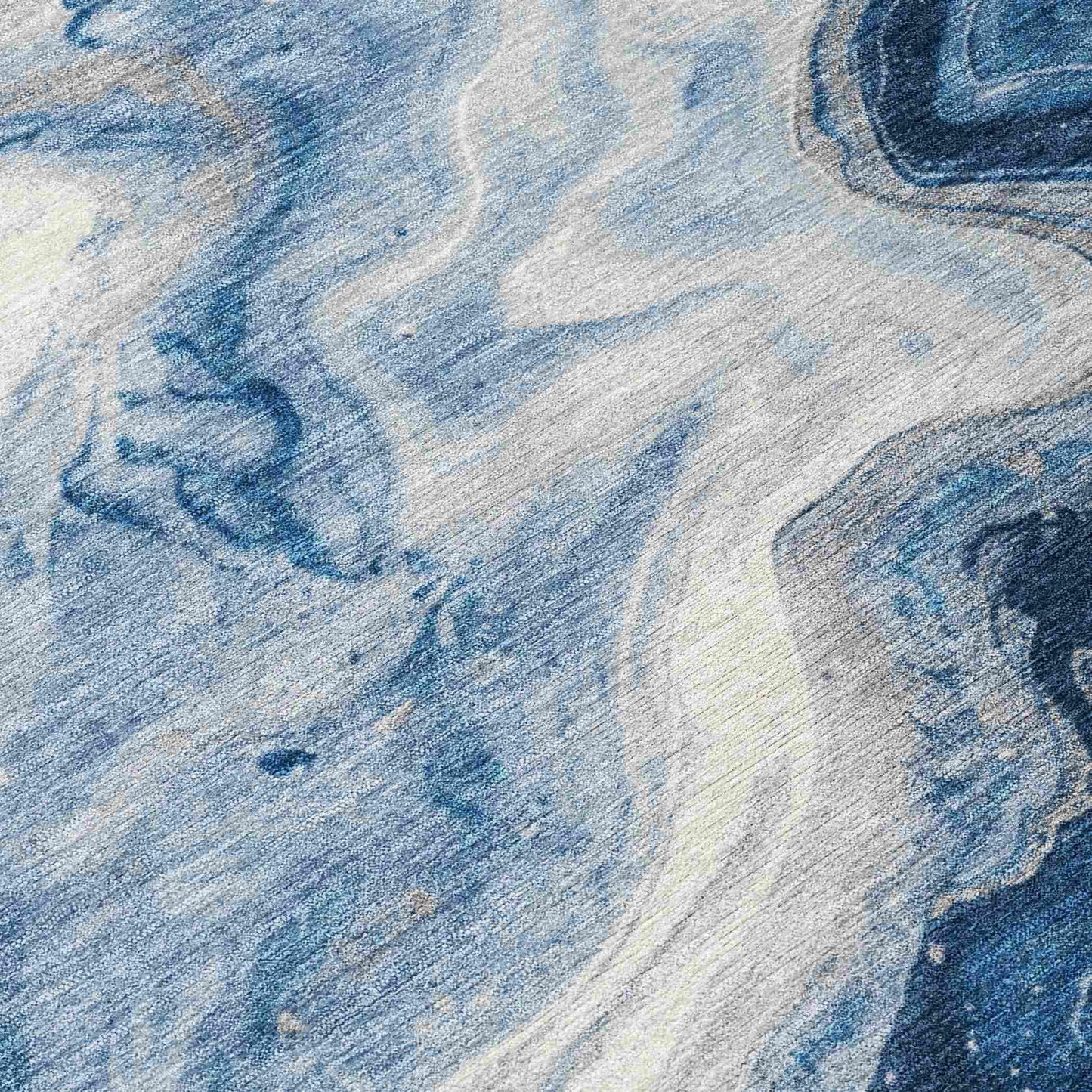 Addison Rugs Faeras Blue Washable Indoor-Outdoor Rug