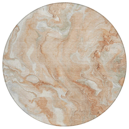 Addison Rugs Faerel Orange Washable Indoor-Outdoor Rug