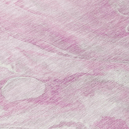 Addison Rugs Faerel Pink Washable Indoor-Outdoor Rug