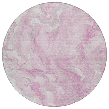 Addison Rugs Faerel Pink Washable Indoor-Outdoor Rug