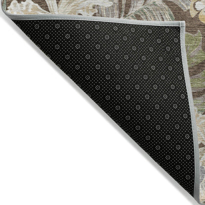 Addison Rugs Faereth Brown Washable Indoor-Outdoor Rug