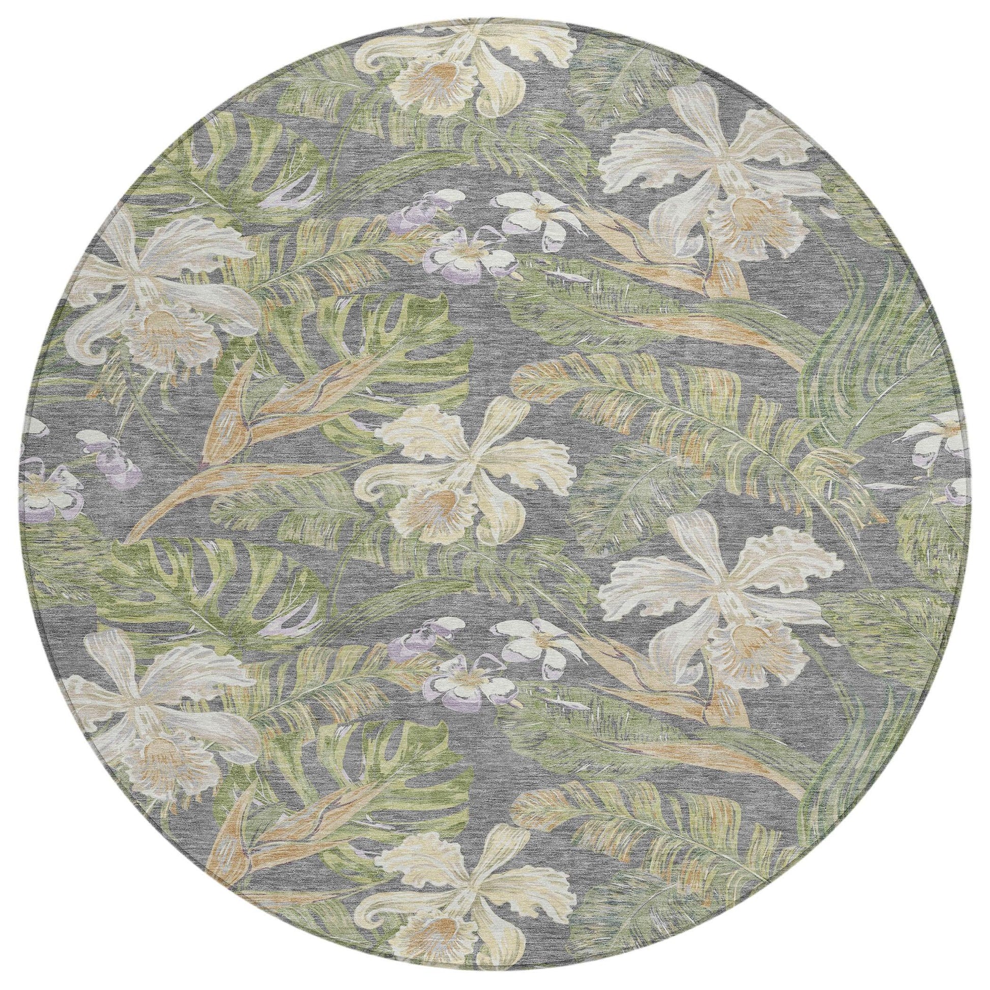 Addison Rugs Faereth Gray Washable Indoor-Outdoor Rug