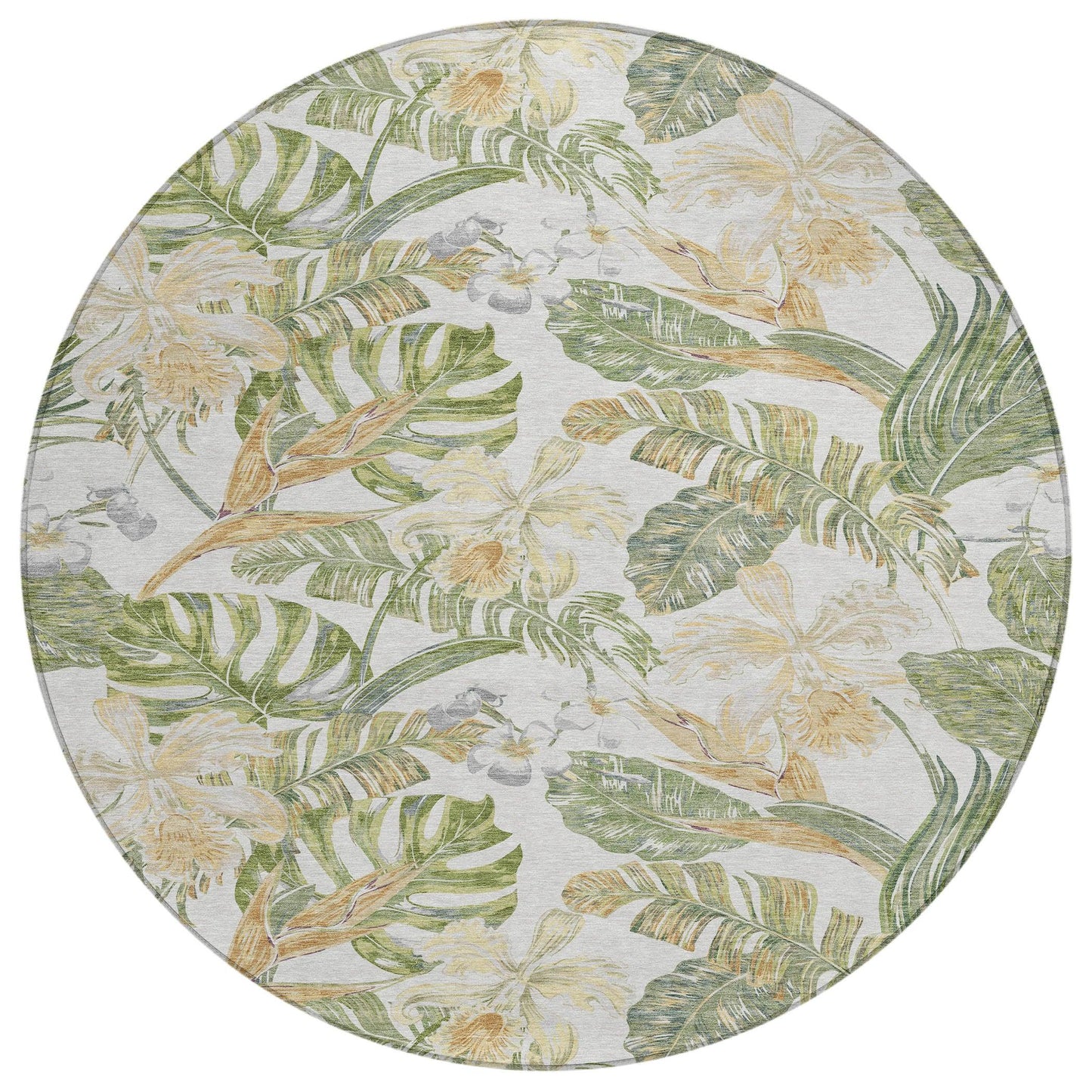Addison Rugs Faereth Ivory Washable Indoor-Outdoor Rug