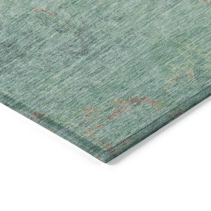 Addison Rugs Faerion Blue Washable Indoor-Outdoor Rug
